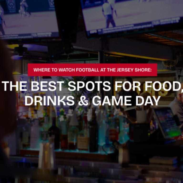 Where to Watch Football at the Jersey Shore:
