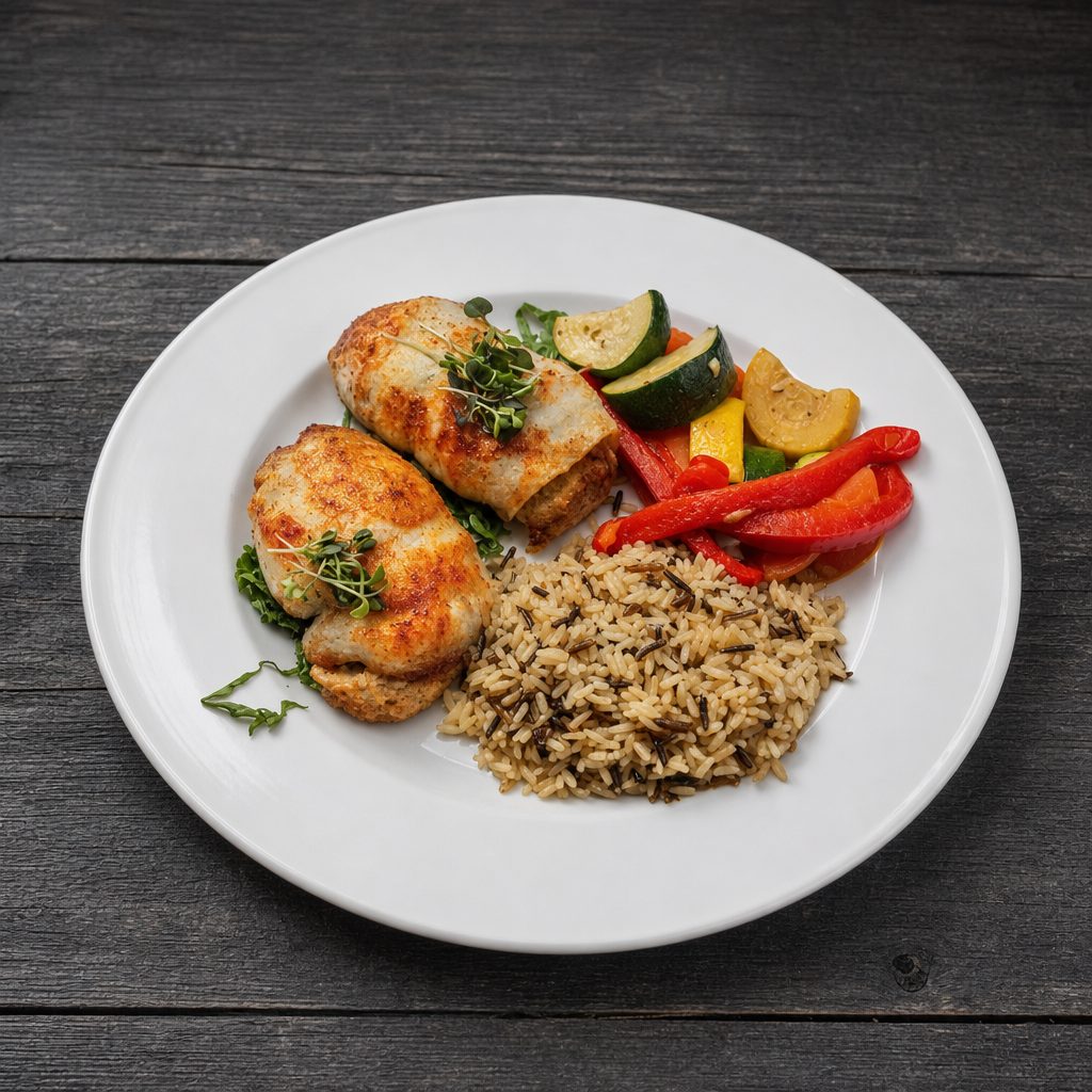 Stuffed Flounder.