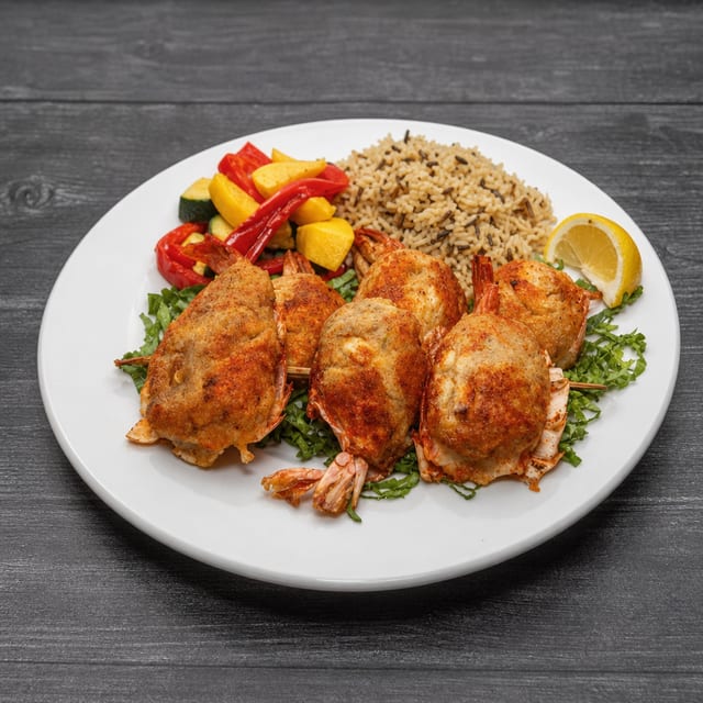 Stuffed Shrimp.