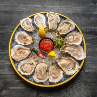 Oysters half shell