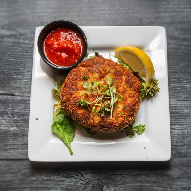 Crab Cake App.
